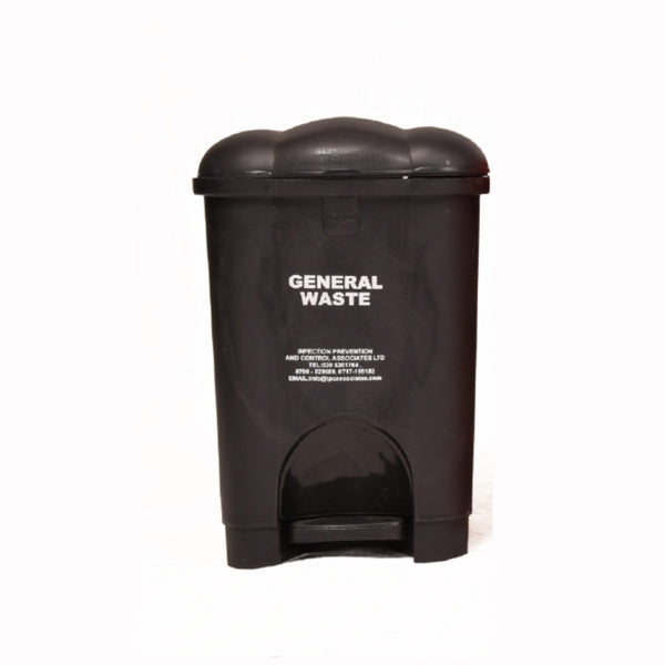 Coded waste bin 30 litres for waste segregation and recycling