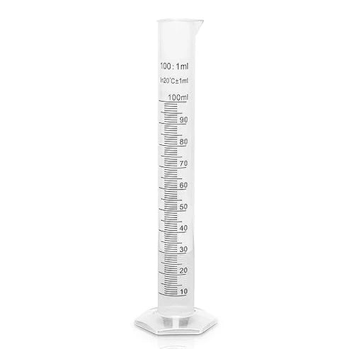 MEASURING CYLINDER 100ML (PLASTIC)