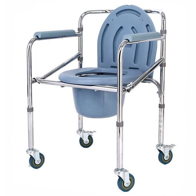 Commode Chair with Casters
