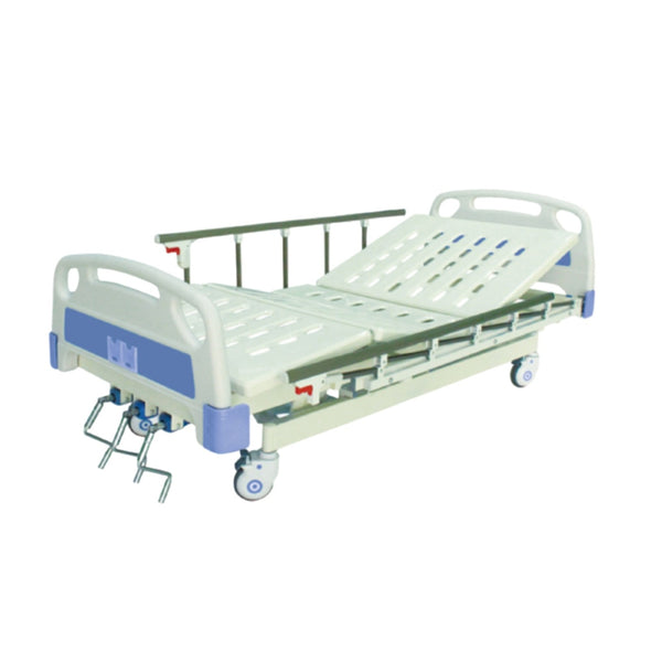 3 crank manual hospital bed for home care and patient support