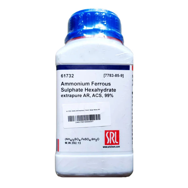AMMONIUM FERROUS SULPHATE HEXAHYDRATE 500G