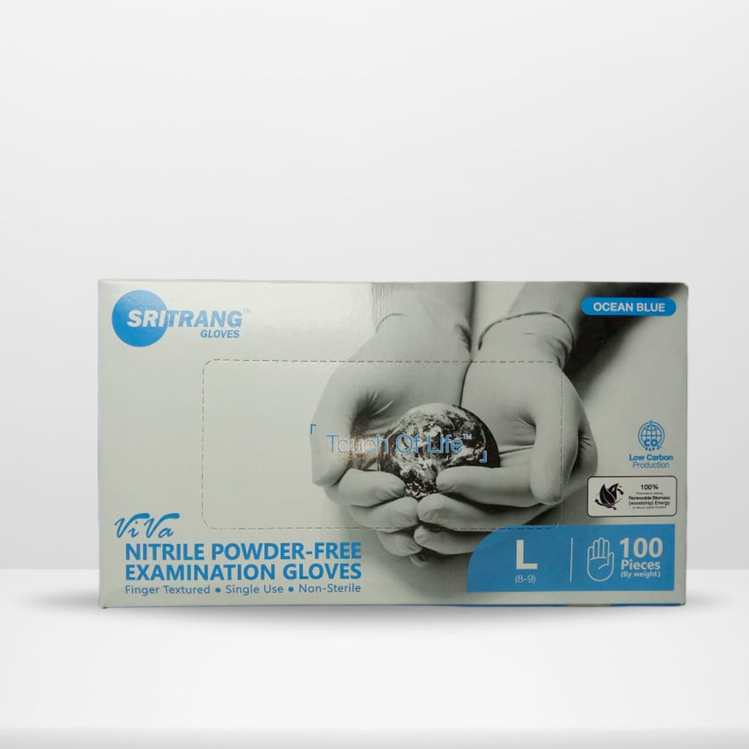 Blue Nitrile Gloves