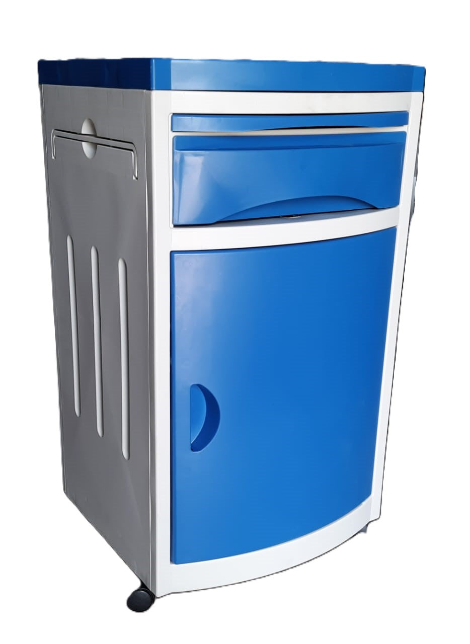 Hospital bedside lockerS with drawer and cabinet