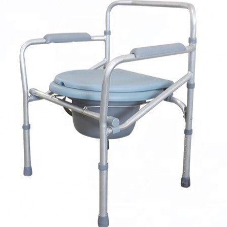 Foldable Extra Wide Commode Chair