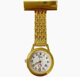 Metallic Nurse Watch