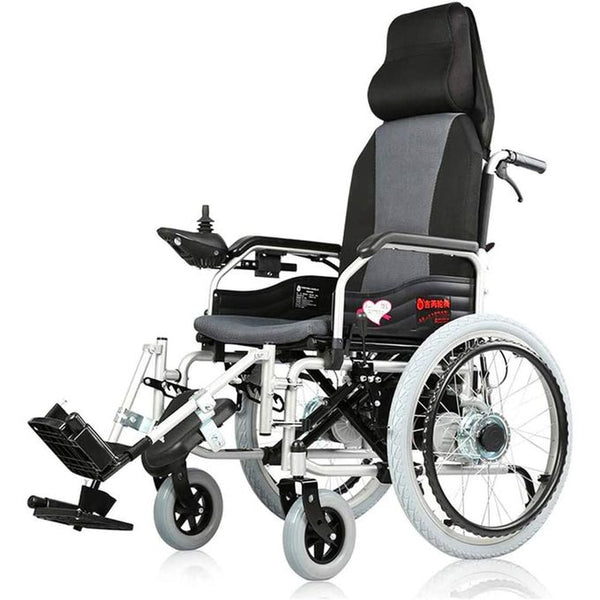 Reclining electric wheelchair