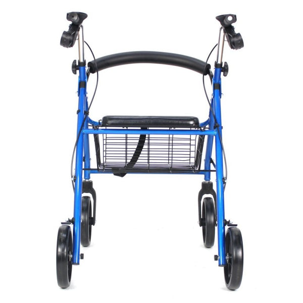 Rollator Walker with Seat & Basket