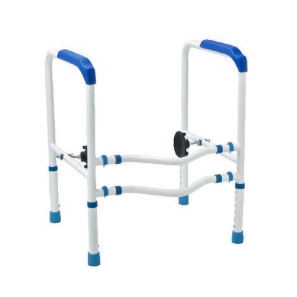 Adjustable Toilet Support Frame with Safety Rails for Elderly and Disabled Users in Kenya