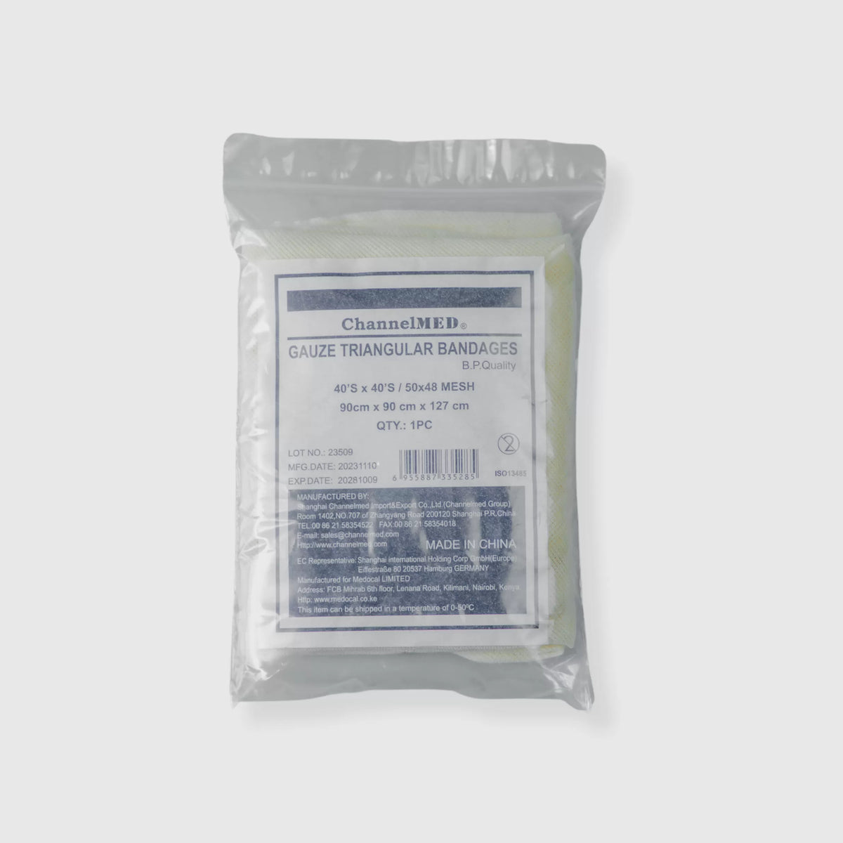 Triangular Bandages Hemmed