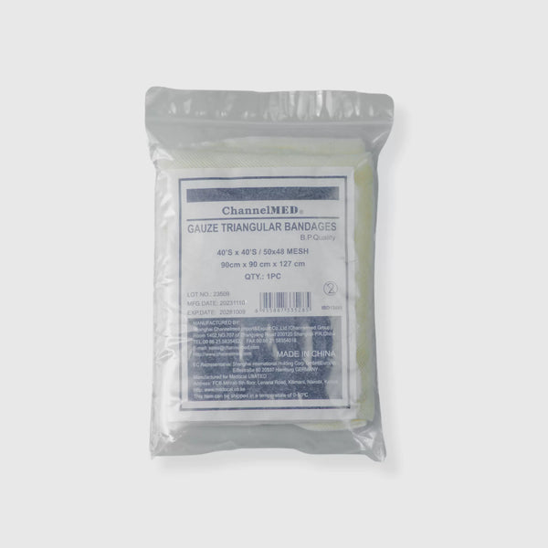 Triangular Bandages Hemmed