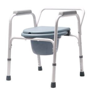 adjustable commode chair for home safety