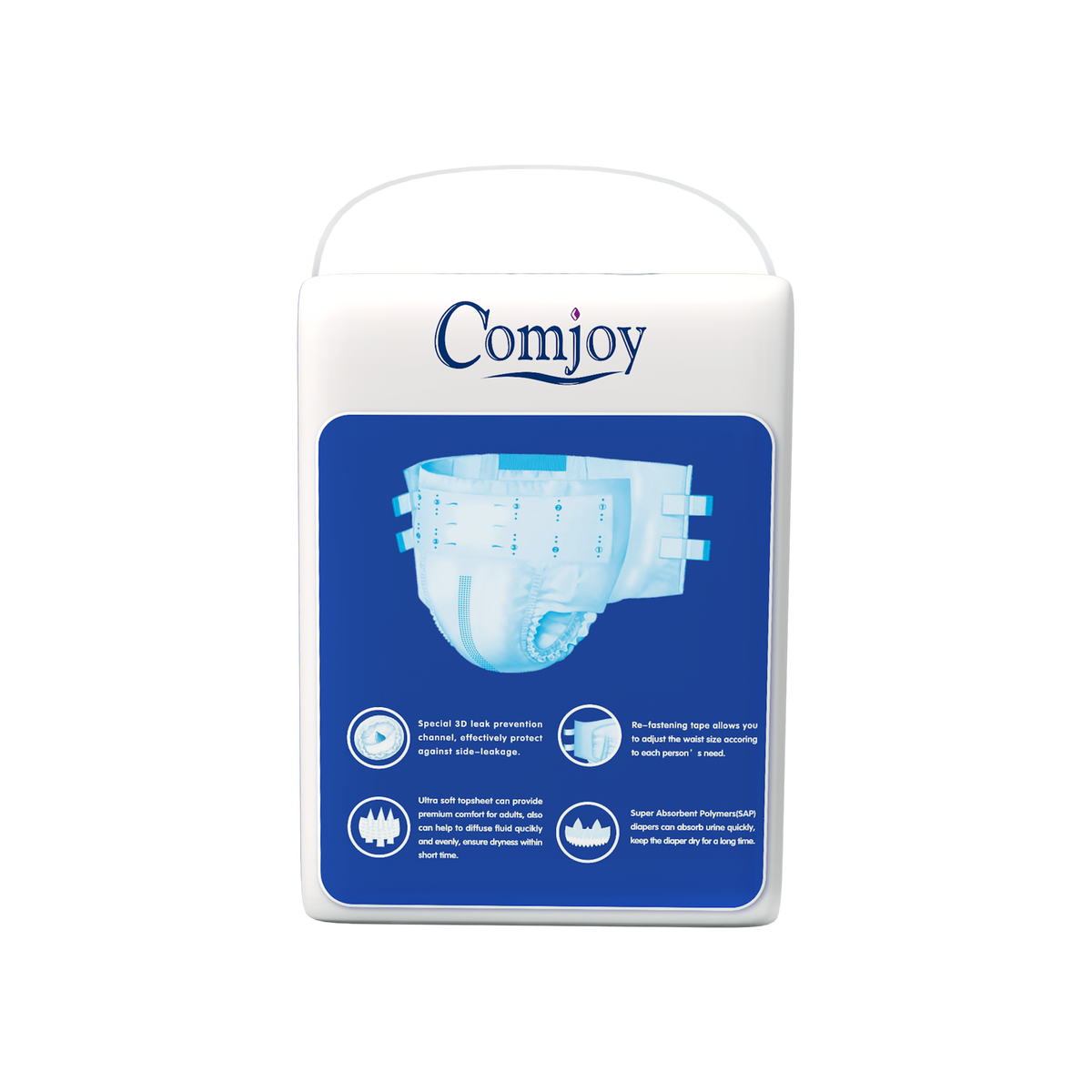 Comjoy Adult Diaper Large