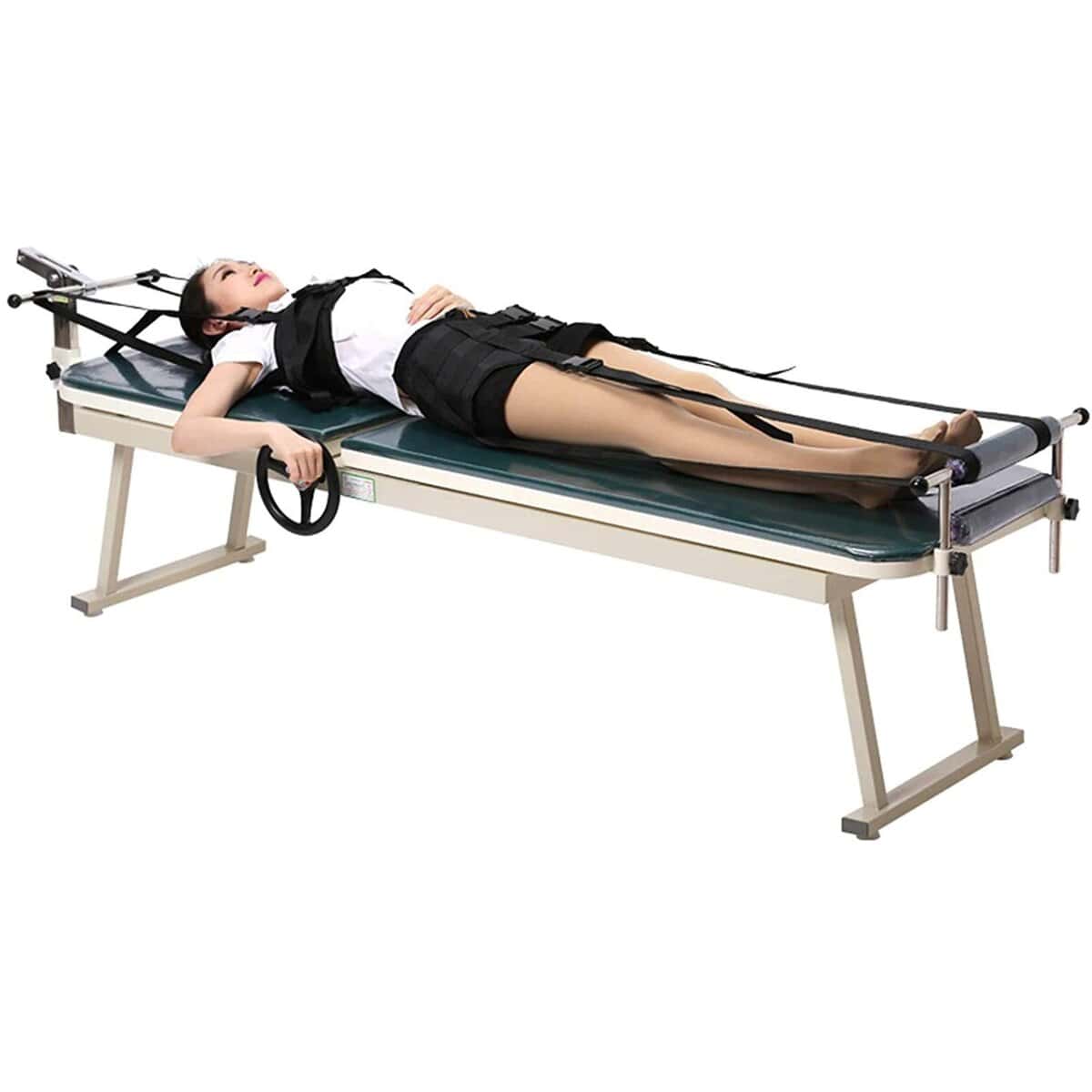 Manual Cervical and Lumbar Traction Bed