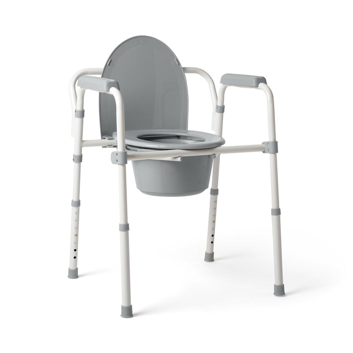 Foldable Extra Wide Commode Chair