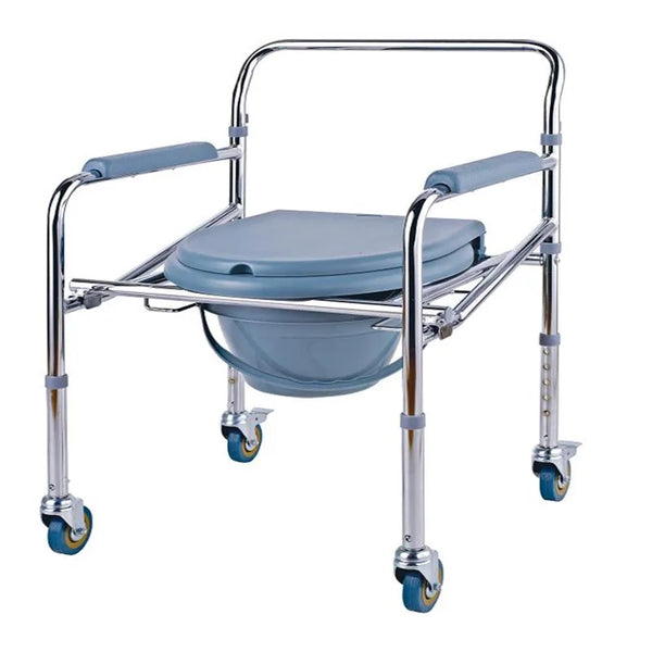 Commode Chair with Casters