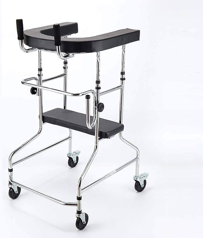 Walking frame with seat